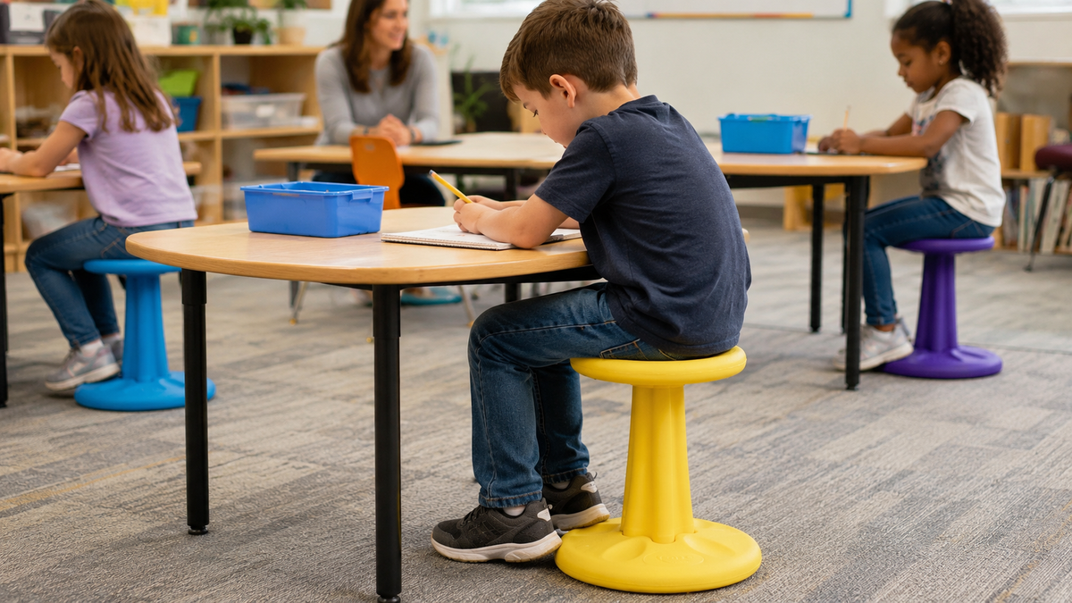 Wobble Chairs vs. Traditional Classroom Seating: Which Helps Students Learn Better?