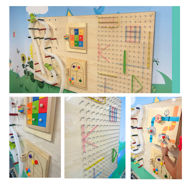 Sensory Wall Panels Action Based Learning
