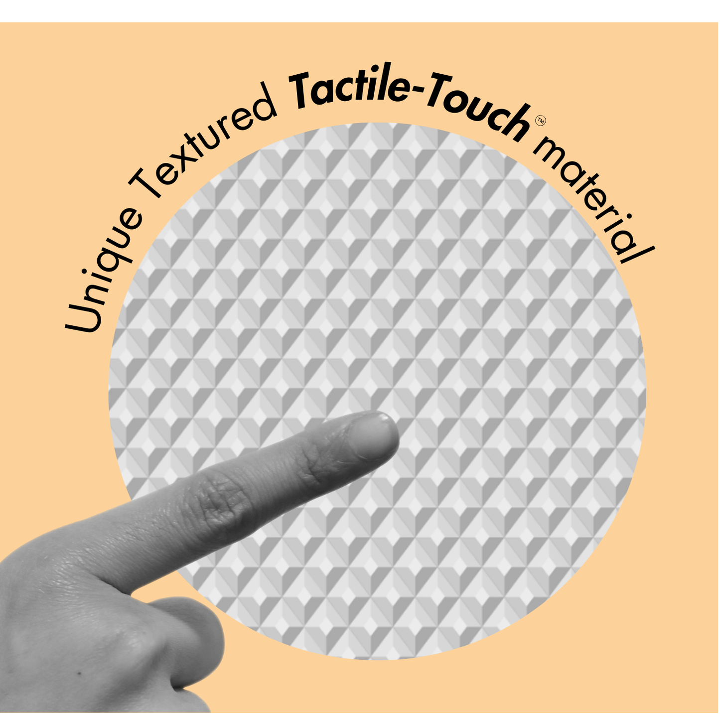Textured Tactile Bee Wall Set