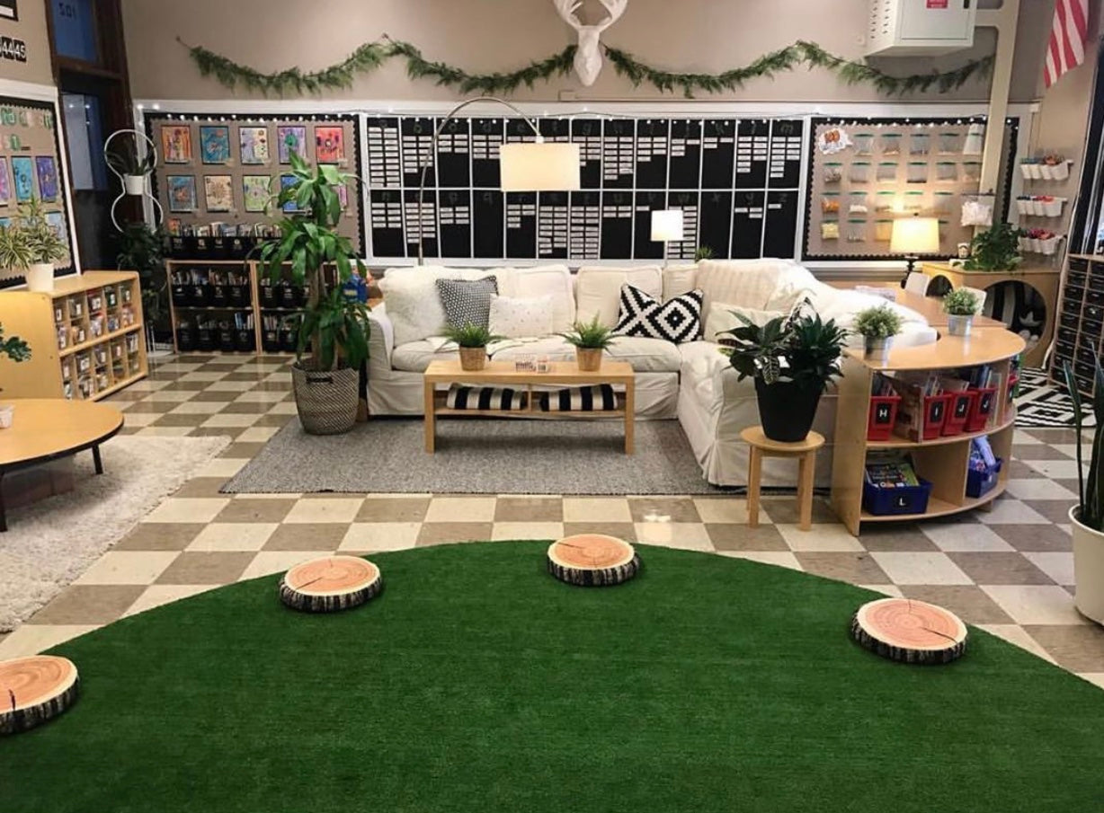 Learning Lawn - Grass Classroom Carpet - Action Based Learning