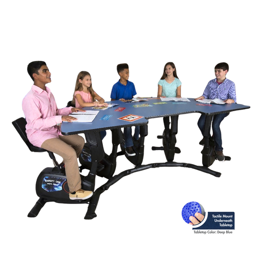 Varsity Pedal Desk - Five Student