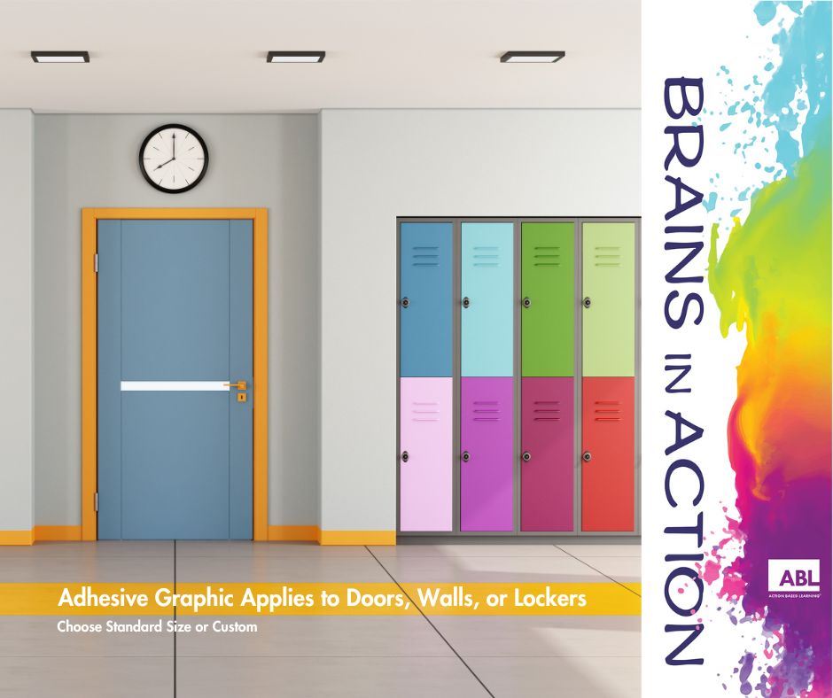 Classroom Door Graphic - Brains in Action
