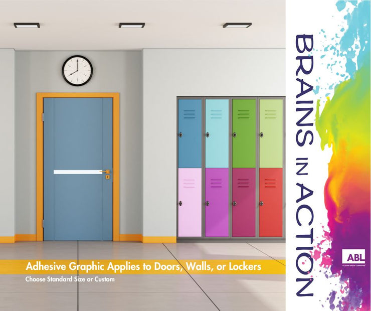 Classroom Door Graphic - Brains in Action