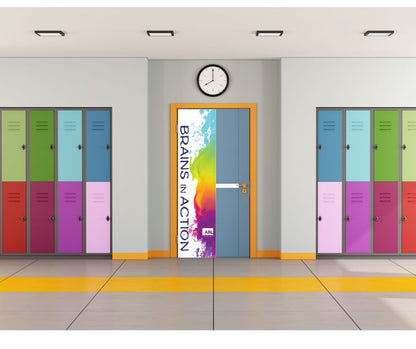 Classroom Door Graphic - Brains in Action