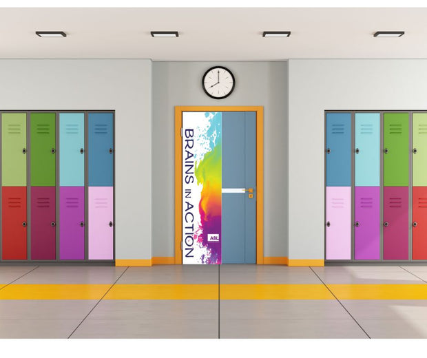Classroom Door Graphic - Brains in Action