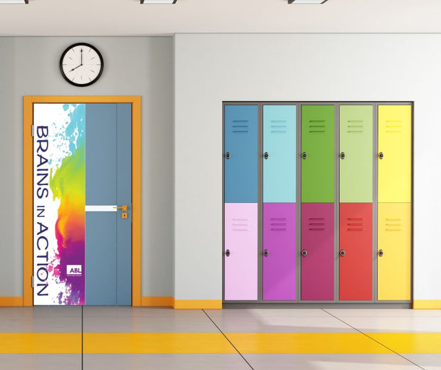 Classroom Door Graphic - Brains in Action