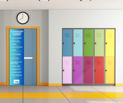 School Hallway/Classroom Door Graphic - 12 Foundations of Learning
