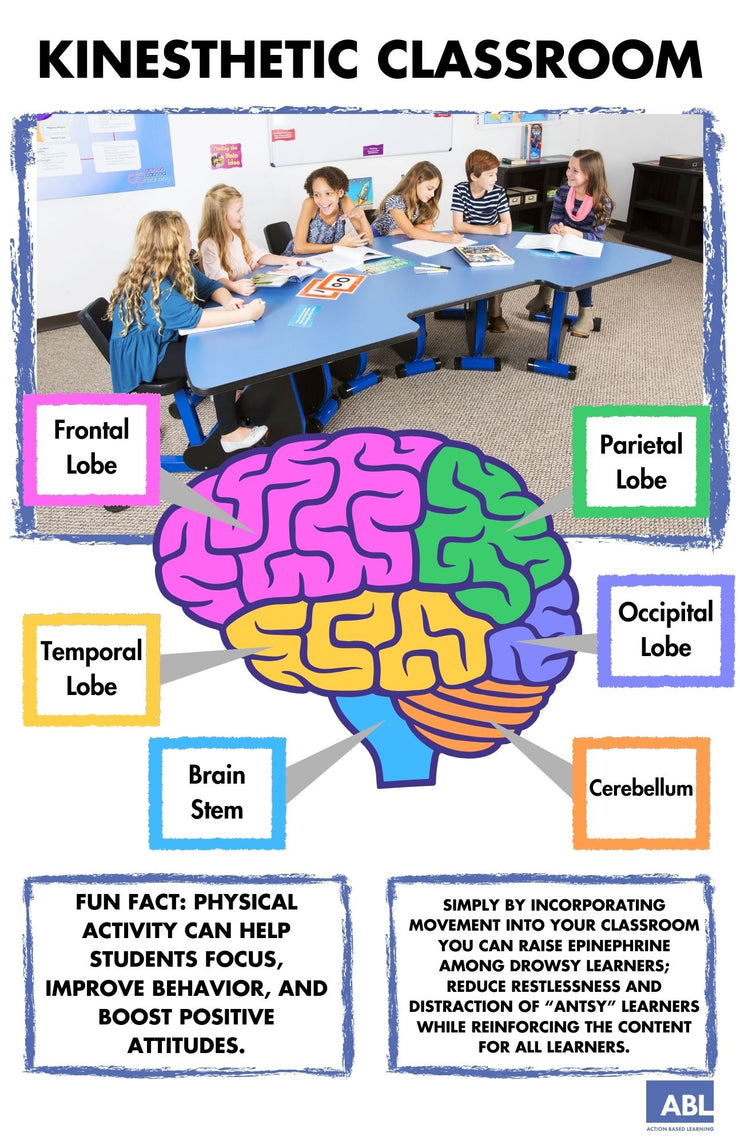 Kinesthetic Classroom Poster Set