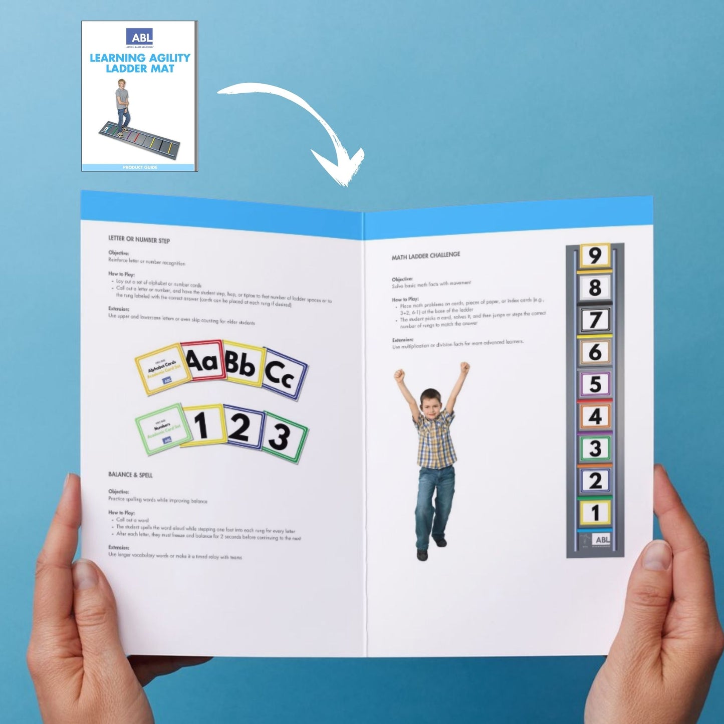 ABL Learning Agility Ladder Mat - Action Based Learning