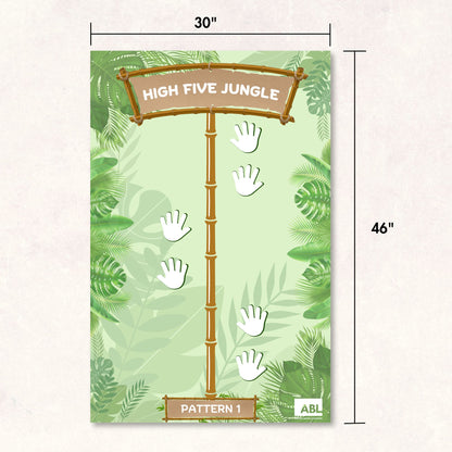 High Five Jungle Wall Mount - Action Based Learning