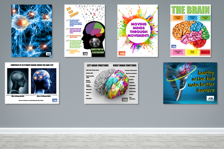 Body Brain Adventure (BBA) Graphics Package - Action Based Learning