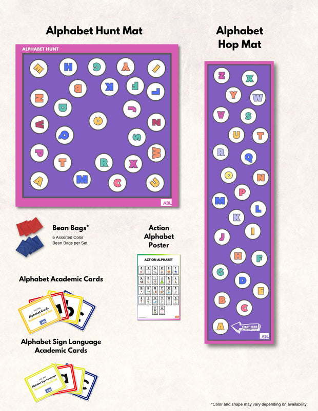 ABL Alphabet Mats - Action Based Learning