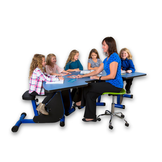 Super Small Student K1 Pedal Desks [K-2nd Grade]