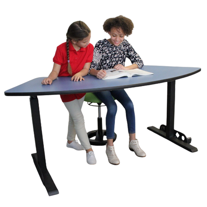 Two Person Standing Desk (Curved)