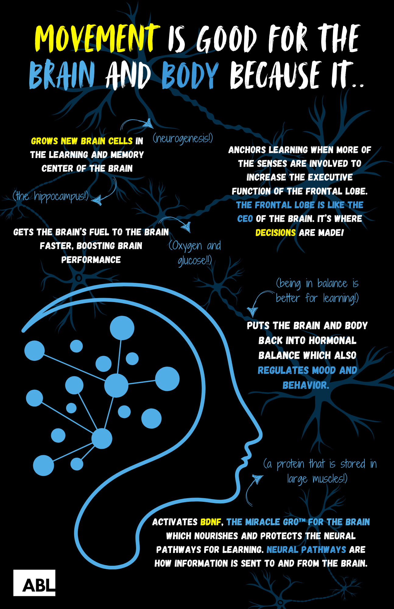 Neuronasium Poster Set - Action Based Learning