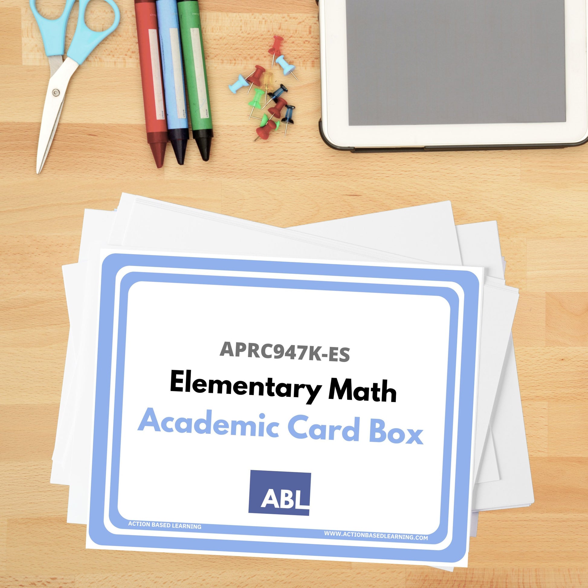 Elementary Academic Card Sets - Action Based Learning