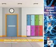 Classroom Door Graphic - Blue Neuron