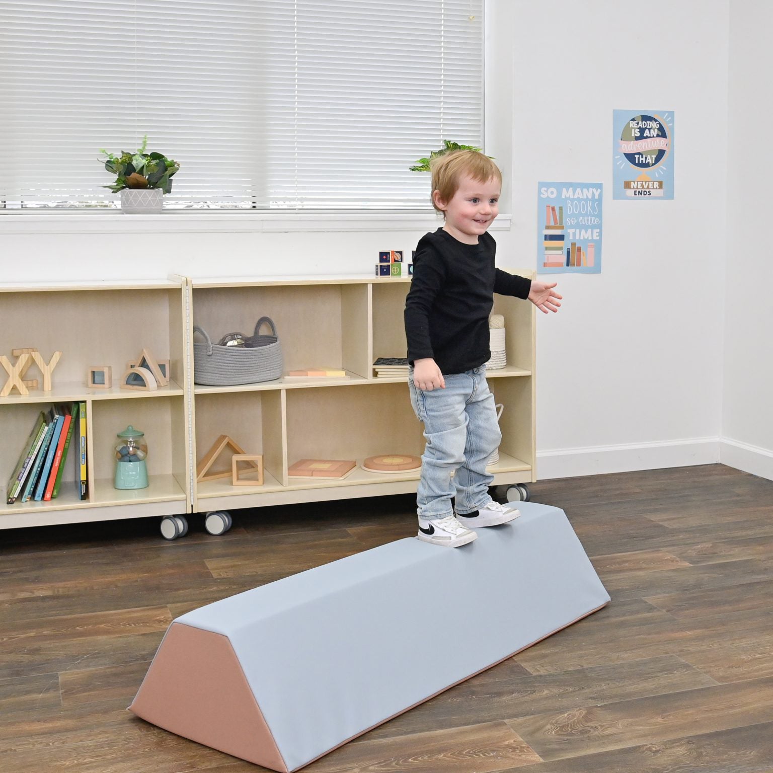 Soft Balance Beam & Steppers Set