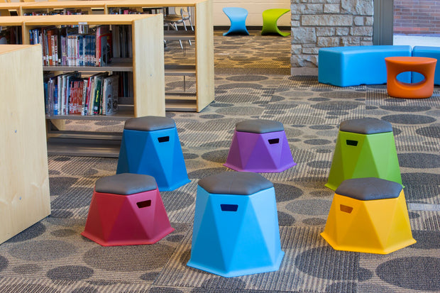 Rainbow Stacking Chairs