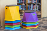 Rainbow Stacking Chairs