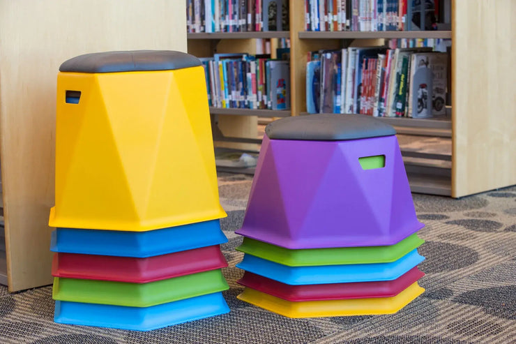 Rainbow Stacking Chairs