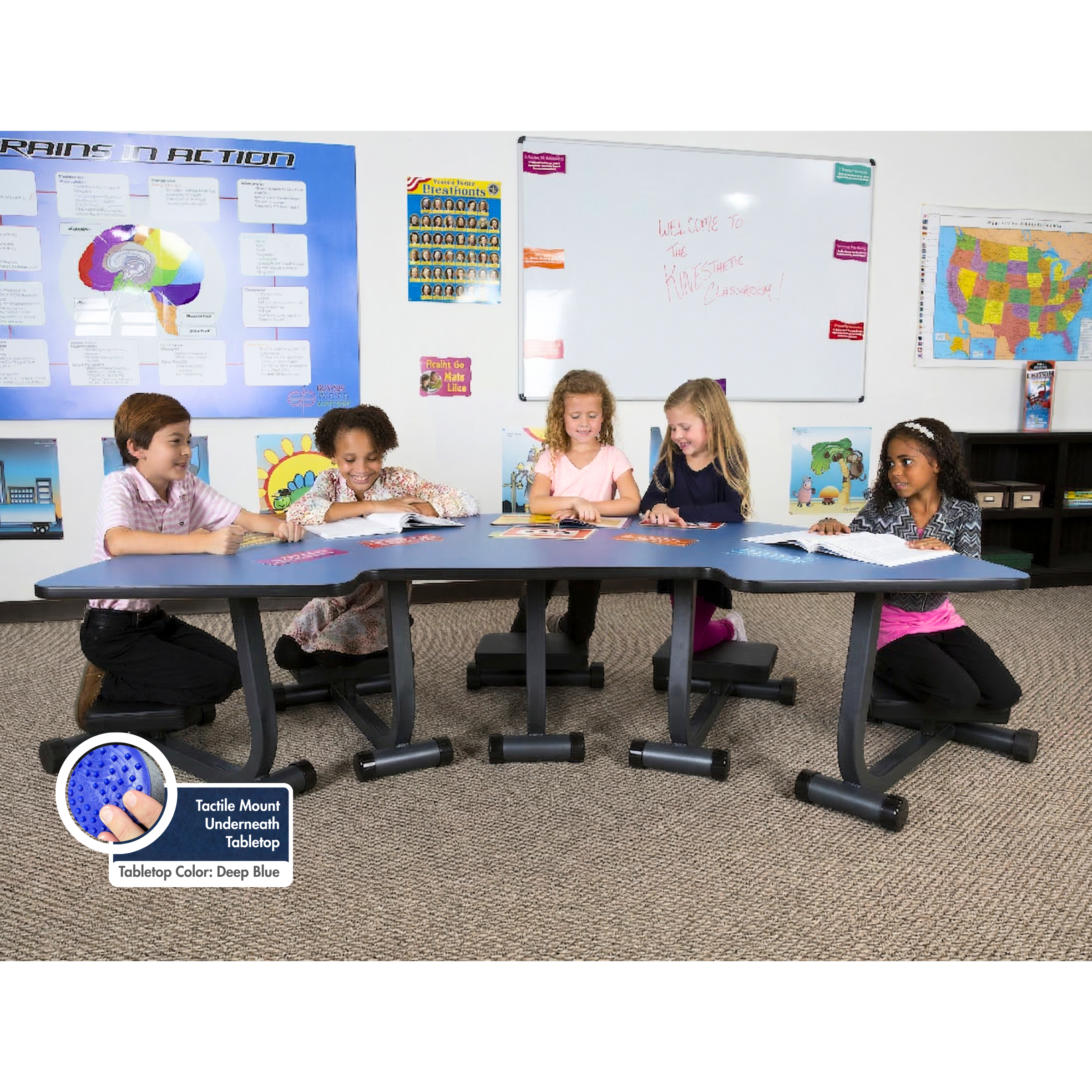 Kneel N Spin Desks [K-2nd Grade]