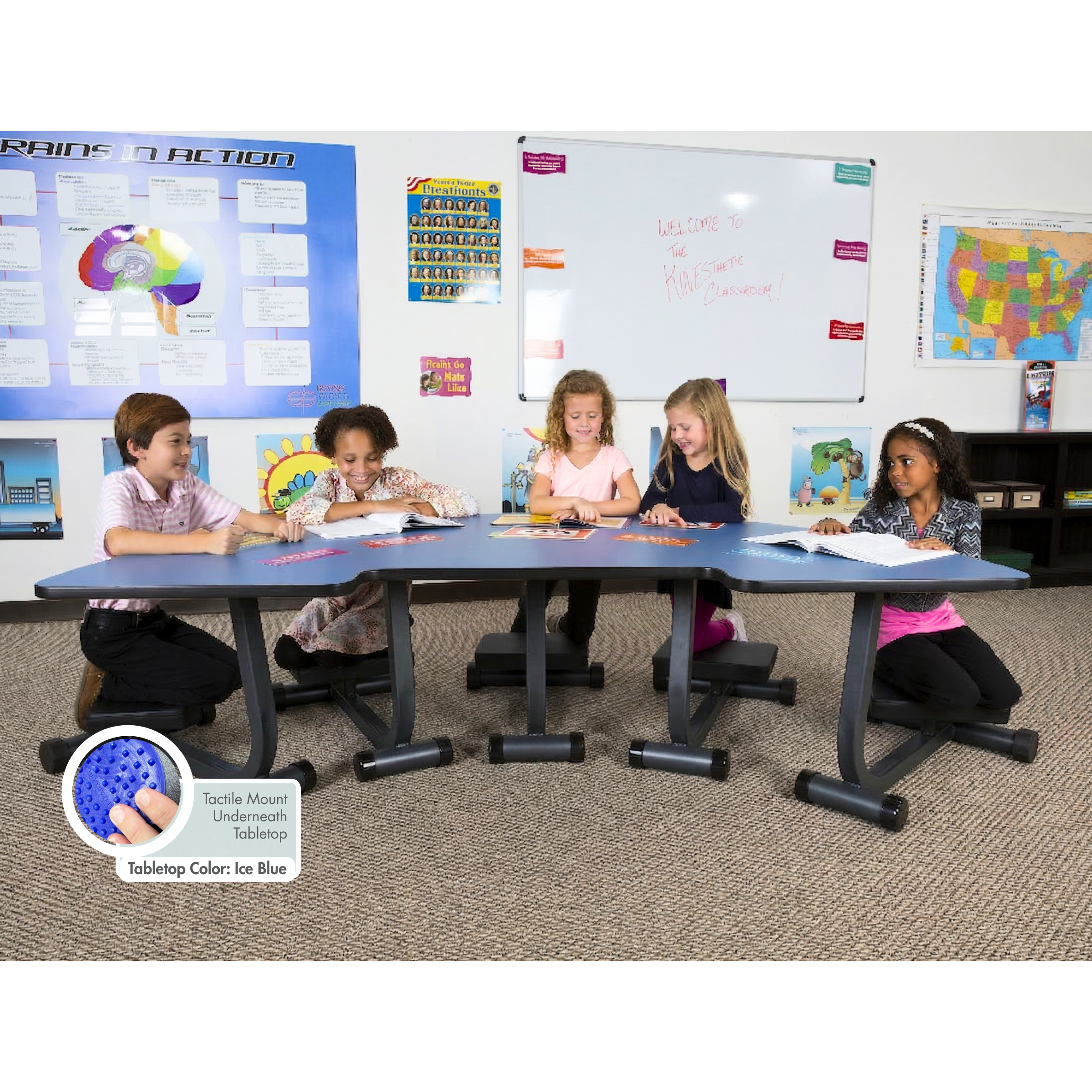 Kneel N Spin Desks [K-2nd Grade]