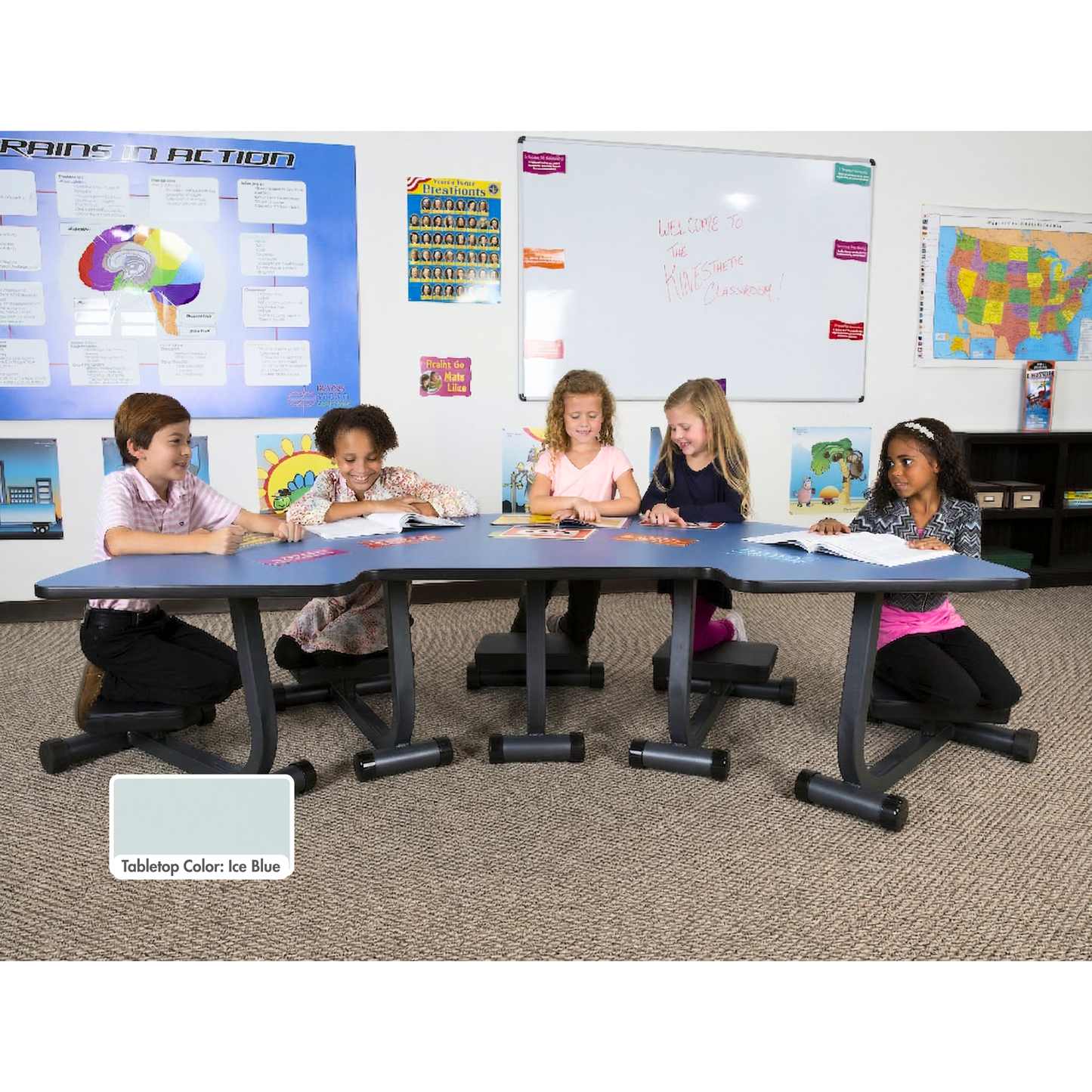 Kneel N Spin Desks [K-2nd Grade]