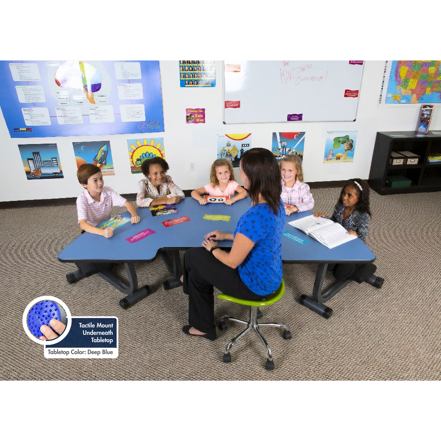 Kneel N Spin Desks [K-2nd Grade]