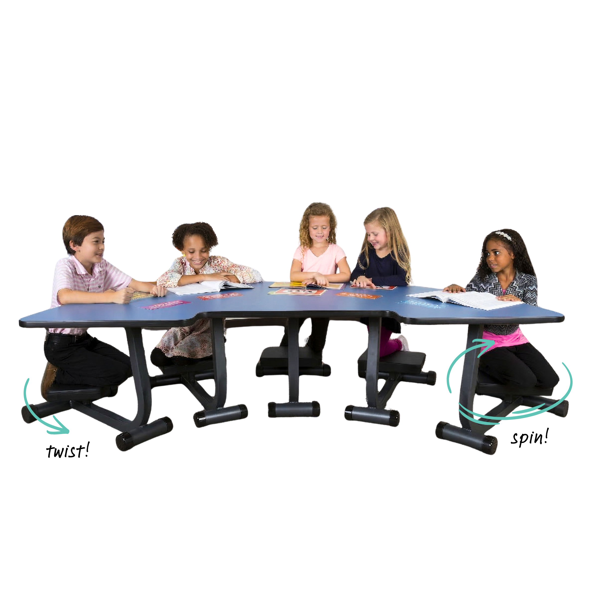 Kneel N Spin Desks [K-2nd Grade]