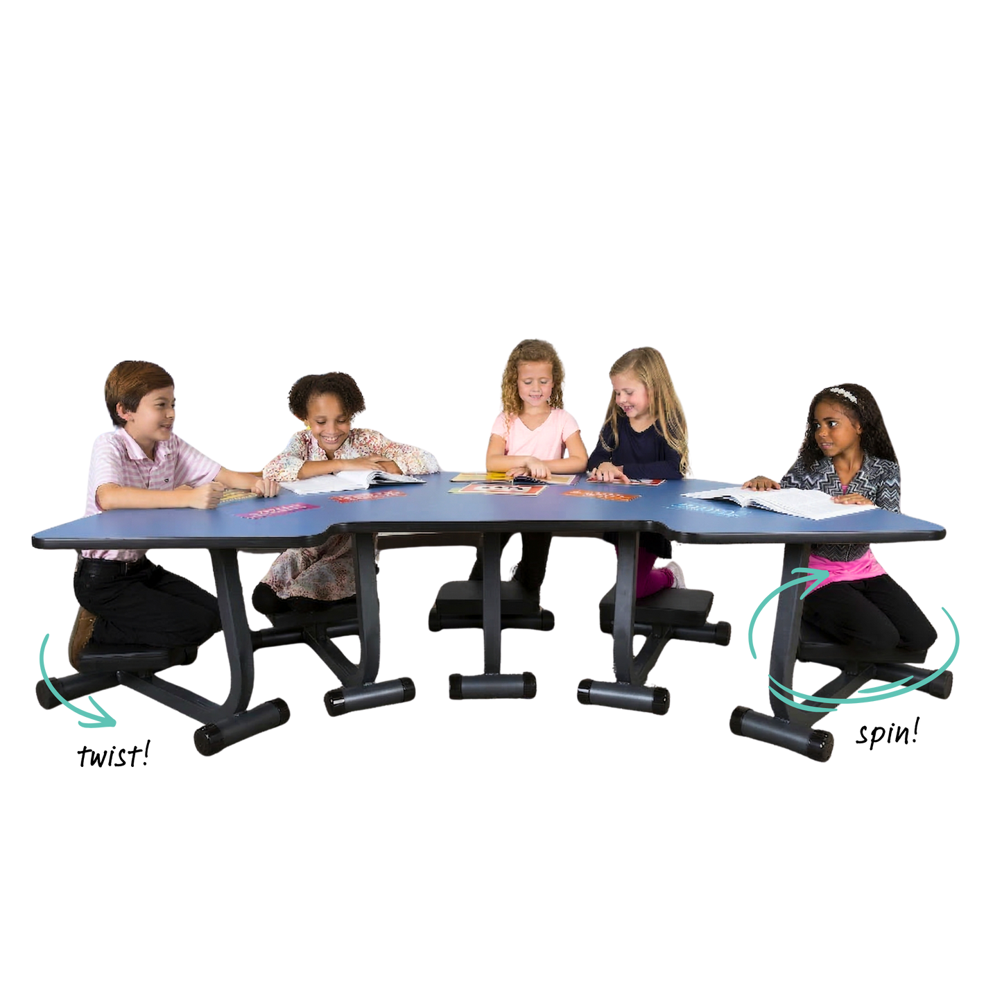 Kneel N Spin Desks [K-2nd Grade]