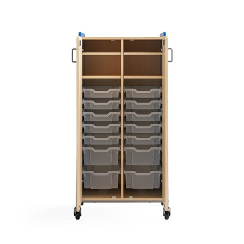 Lockable Mobile Storage Cart