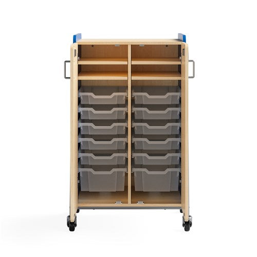 Lockable Mobile Storage Cart