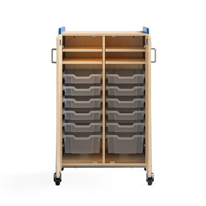 Lockable Mobile Storage Cart