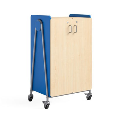 Lockable Mobile Storage Cart