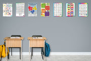 Academic Posters & Charts Set - Action Based Learning