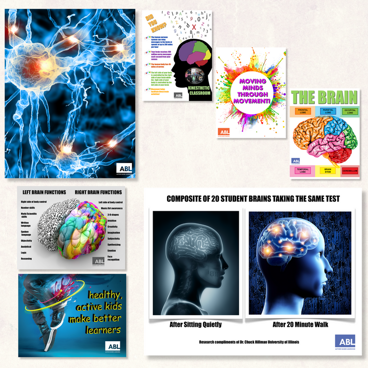 Body Brain Adventure (BBA) Graphics Package - Action Based Learning