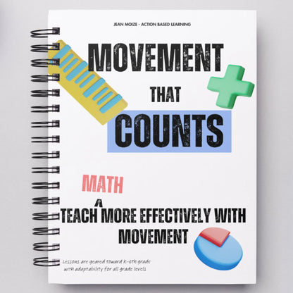 Movement that Counts Book - Action Based Learning