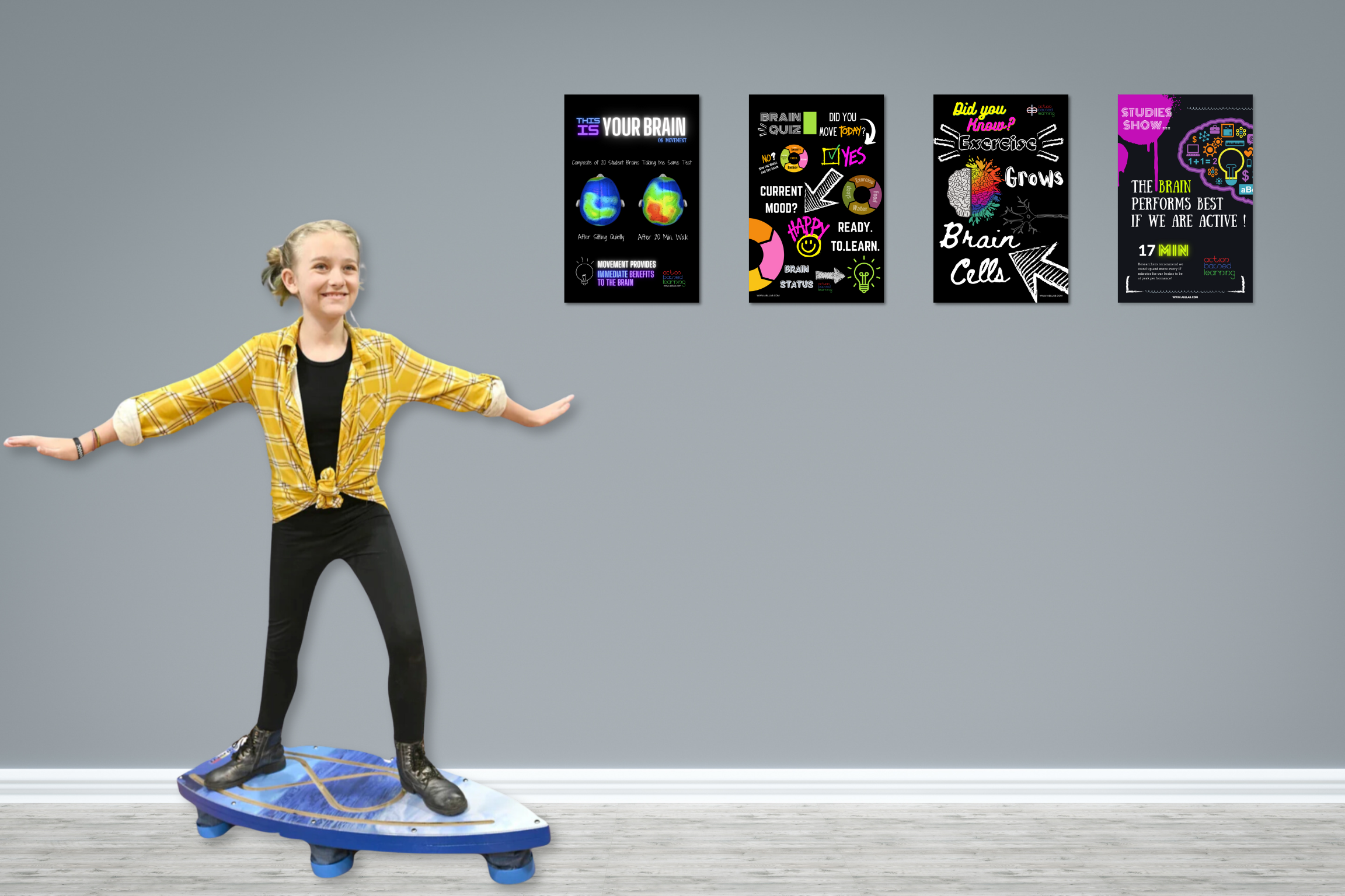 Brain Facts Poster Set - Action Based Learning