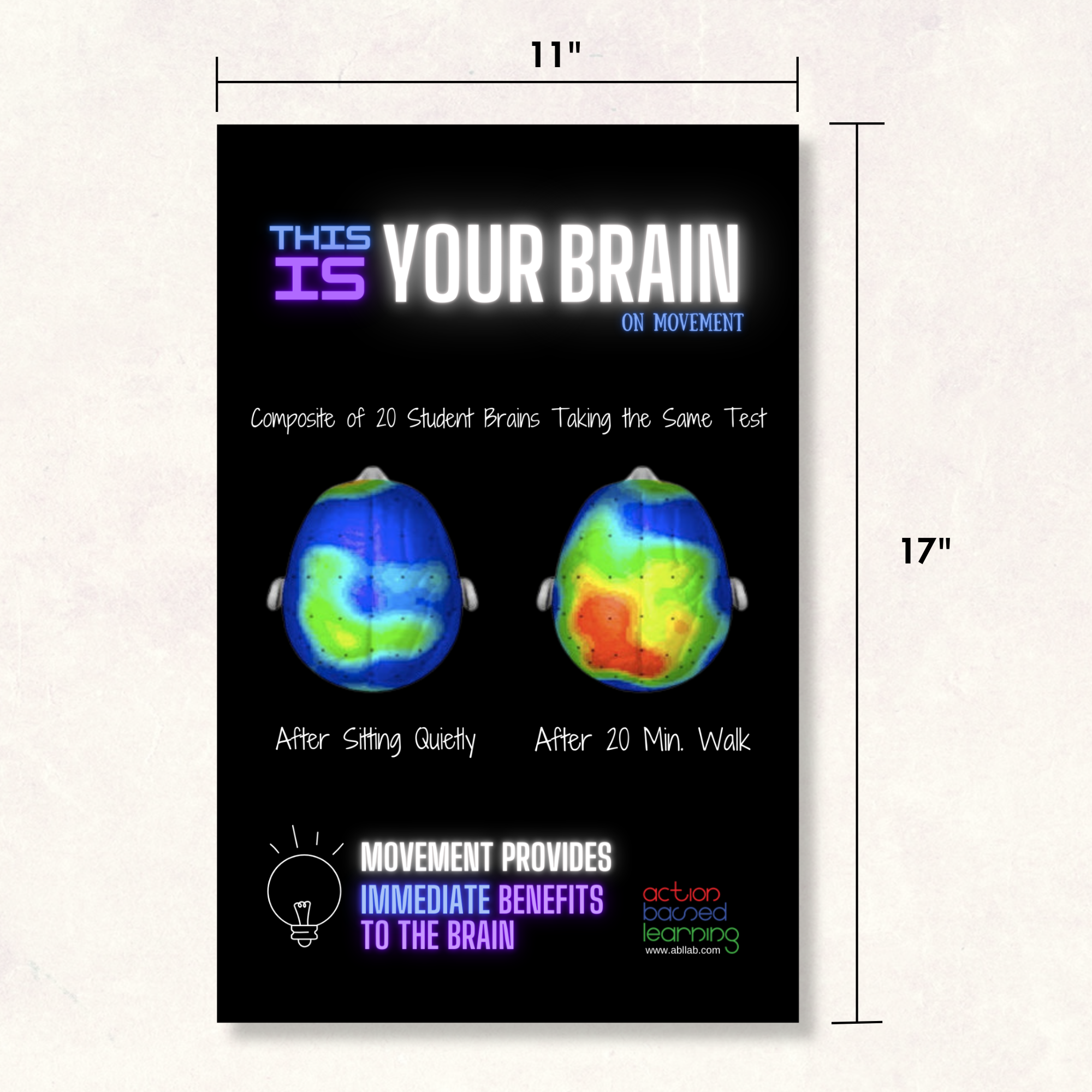 Brain Facts Poster Set - Action Based Learning