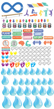 ABL Fit Elementary School Hallway Set - Action Based Learning