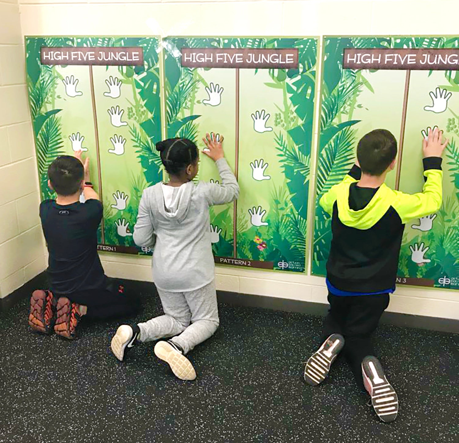 High Five Jungle Wall Mount - Action Based Learning