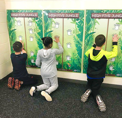High Five Jungle Wall Mount - Action Based Learning