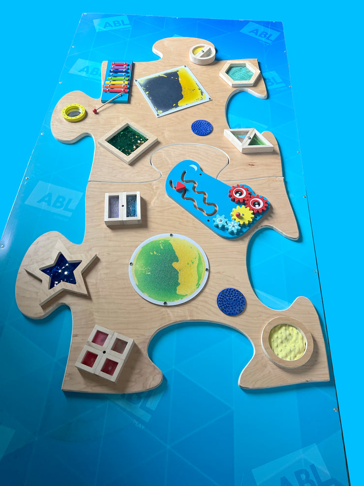 Sensory Puzzle Wall Mount - Action Based Learning