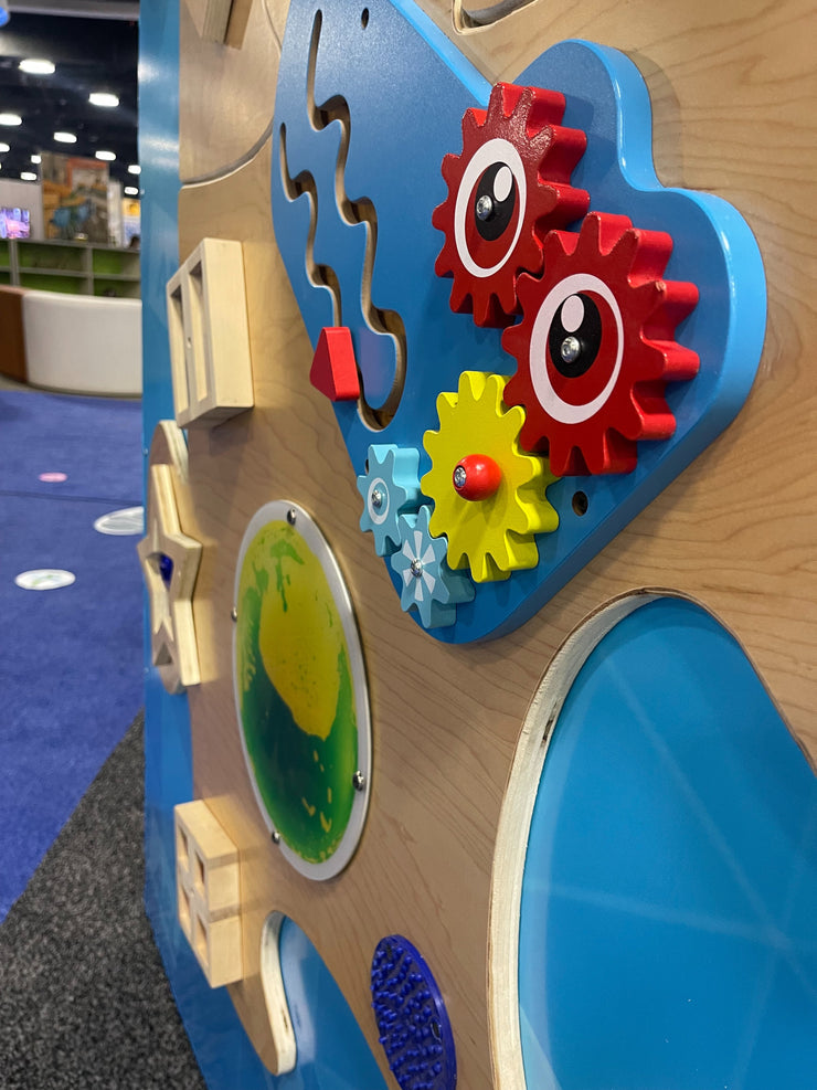 Sensory Puzzle Wall Mount - Action Based Learning