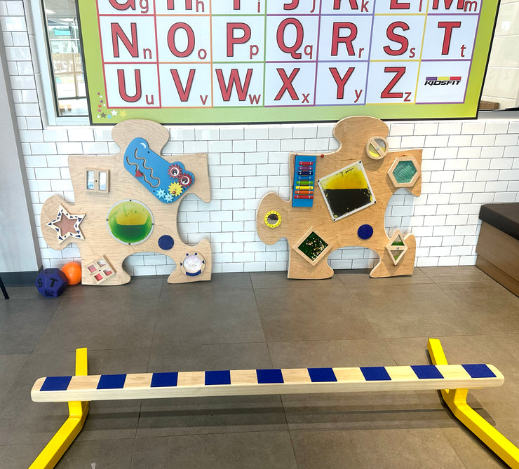 Sensory Puzzle Wall Mount - Action Based Learning