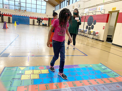 Keyboard Letter Learning Mat - Action Based Learning