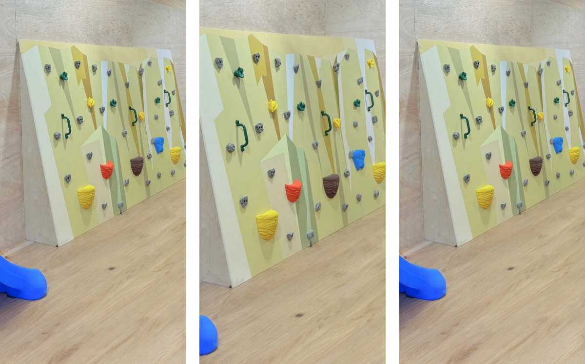 Kinder Climbing Wall - Action Based Learning