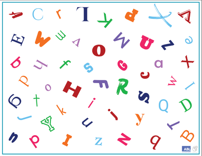 Letter Jumble Mat - Action Based Learning