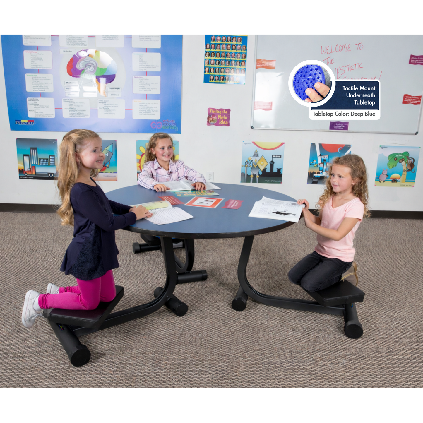 Kneel N Spin Desks [K-2nd Grade]